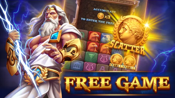 Casino Plus - Be Ready to Experience a Mythical Slot Adventure on Zeus Game at Casino Plus!