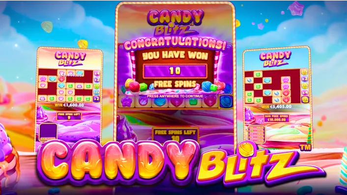 Casino Plus - Candy Blitz Game: Sweeten Your Spins with Colorful Wins